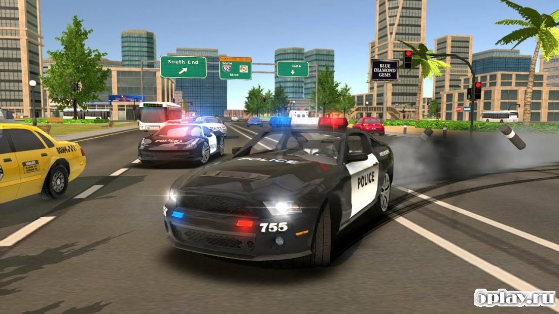 Скриншот Police Drift Car Driving Simulator