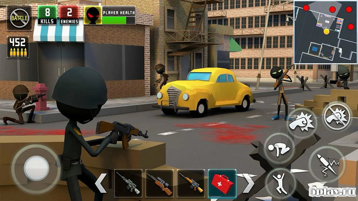 Скриншот Stickman Royale : World War Battle
