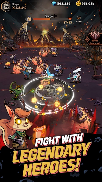 Скриншот Titan Slayer: Action Idle RPG