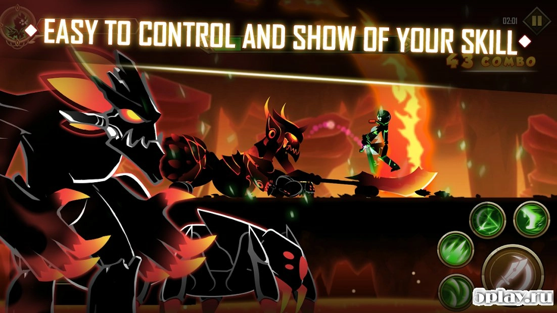 Скриншот Stickman Shadow Fight Heroes : Legends Stick War