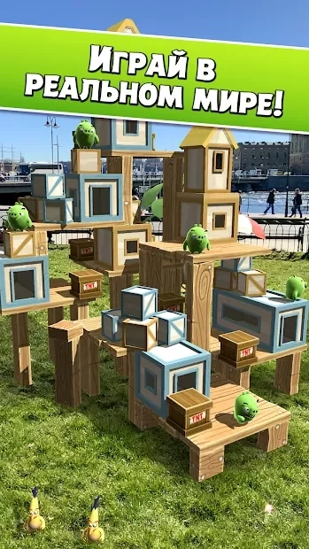Скриншот Angry Birds AR: Isle of Pigs