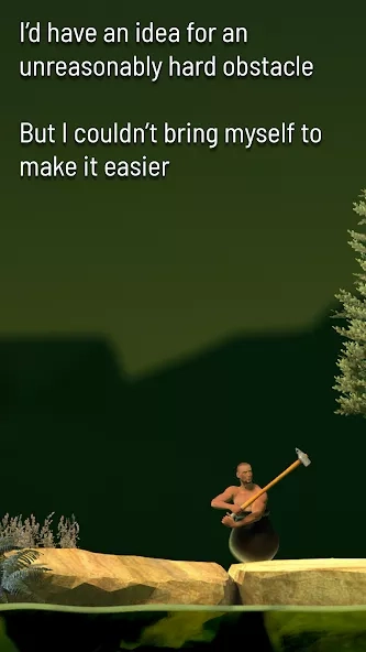 Скриншот Getting Over It
