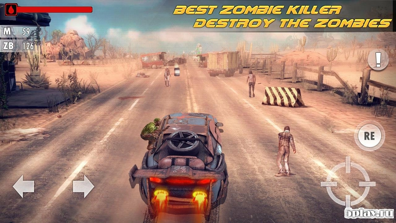 Скриншот Highway Zombie Fire : Alive