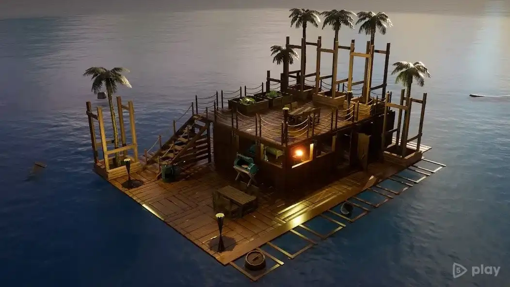 Скриншот Oceanborn: Survival on Raft