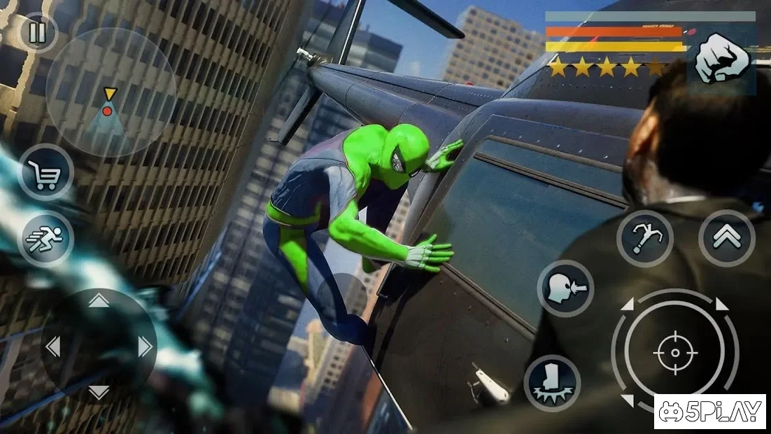Скриншот Spider Rope Hero - Vegas Crime city