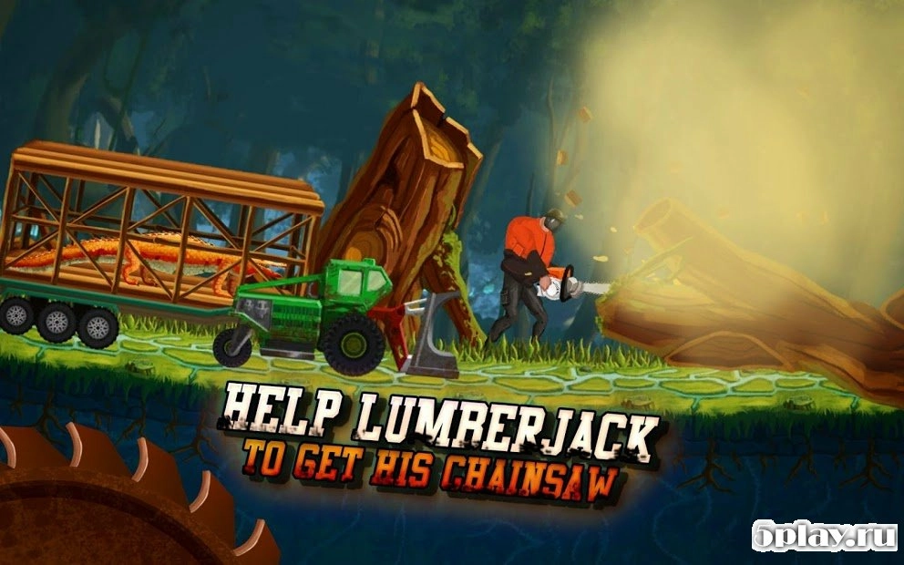 Скриншот Truck Driving Race 4: Forest Offroad Adventure