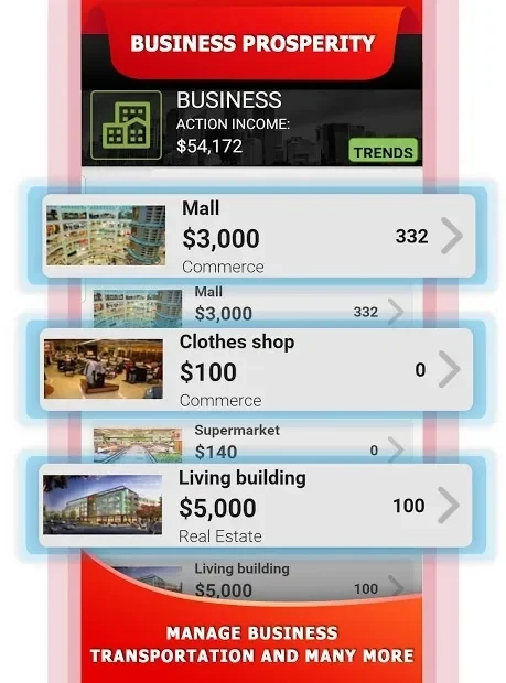 Скриншот Tycoon Business Game – Empire & Business Simulator