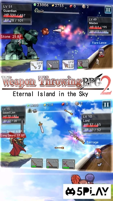 Скриншот Weapon Throwing RPG 2