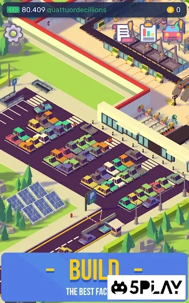 Скриншот Car Industry Tycoon - Idle Car Factory Simulator