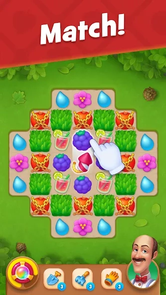 Скриншот Gardenscapes