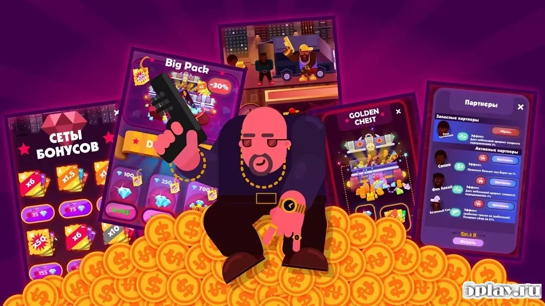 Скриншот Idle Mafia Tycoon - ленивая мафия, магнат