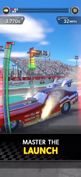 Скриншот NHRA Legends of Drag Racing