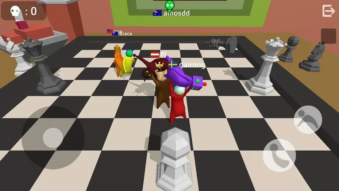 Скриншот Noodleman.io - Fight Party Games