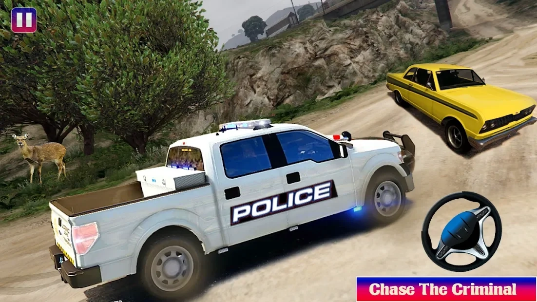 Скриншот Offroad Police Car Driving Simulator Game
