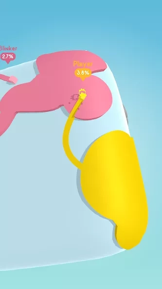 Скриншот Paper.io 3D