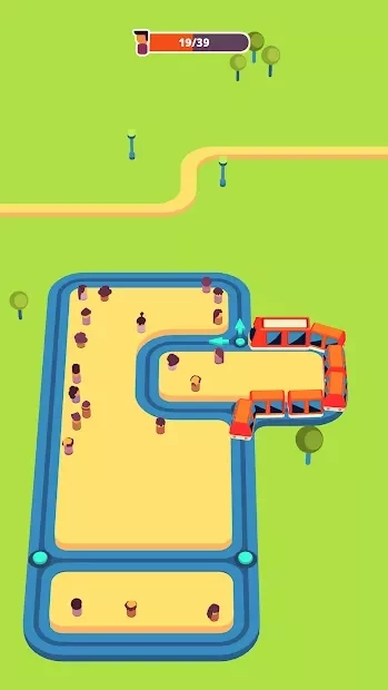 Скриншот Train Taxi