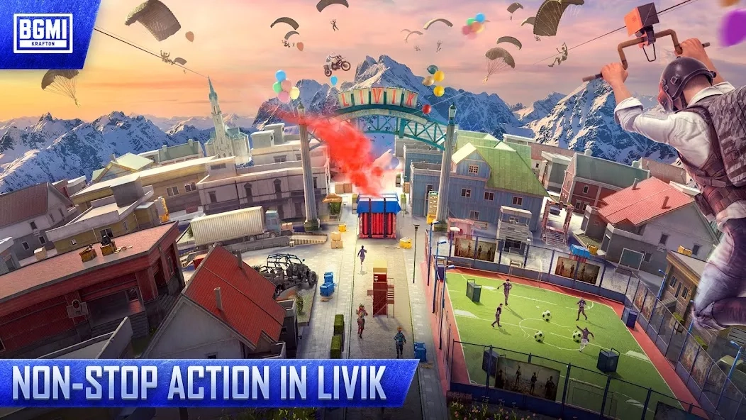 Скриншот BATTLEGROUNDS MOBILE INDIA