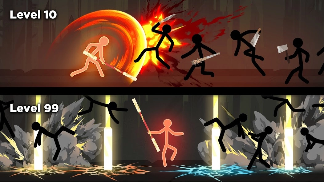Скриншот Epic Stickman: RPG Idle Game