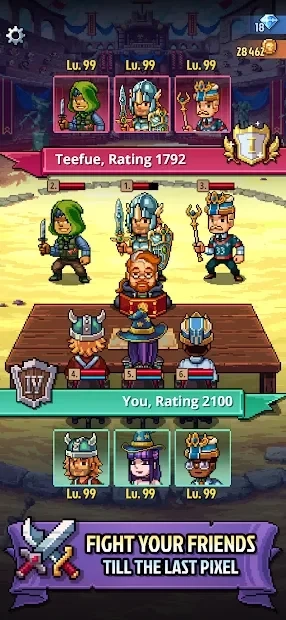 Скриншот Knights of Pen and Paper 3