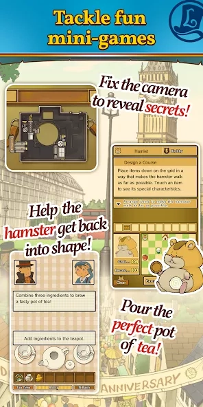 Скриншот Layton: Pandora’s Box in HD