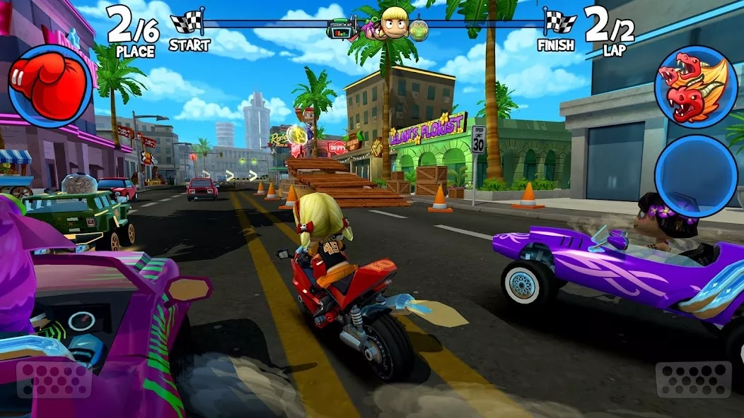 Скриншот Beach Buggy Racing 2