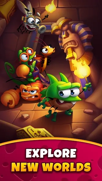 Скриншот Best Fiends - загадки 3 в ряд