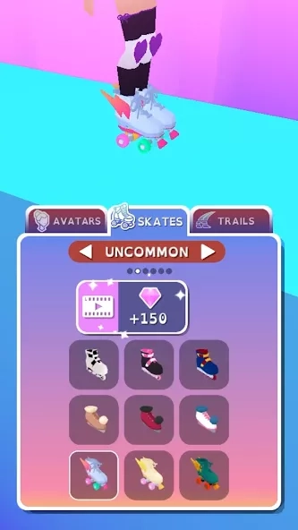 Скриншот Sky Roller: Rainbow Skating