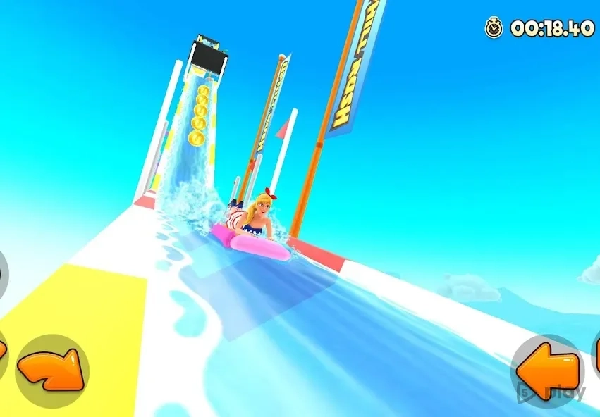 Скриншот Uphill Rush Water Park Racing