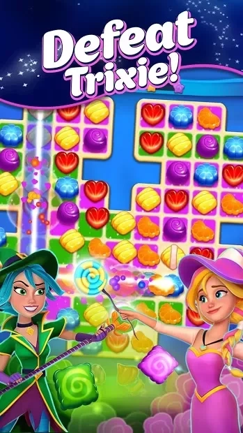 Скриншот Crafty Candy - Match 3 Adventure