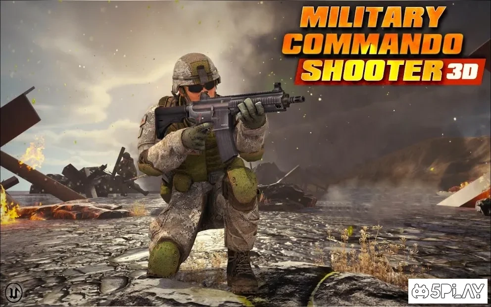 Скриншот Military Commando Shooter 3D