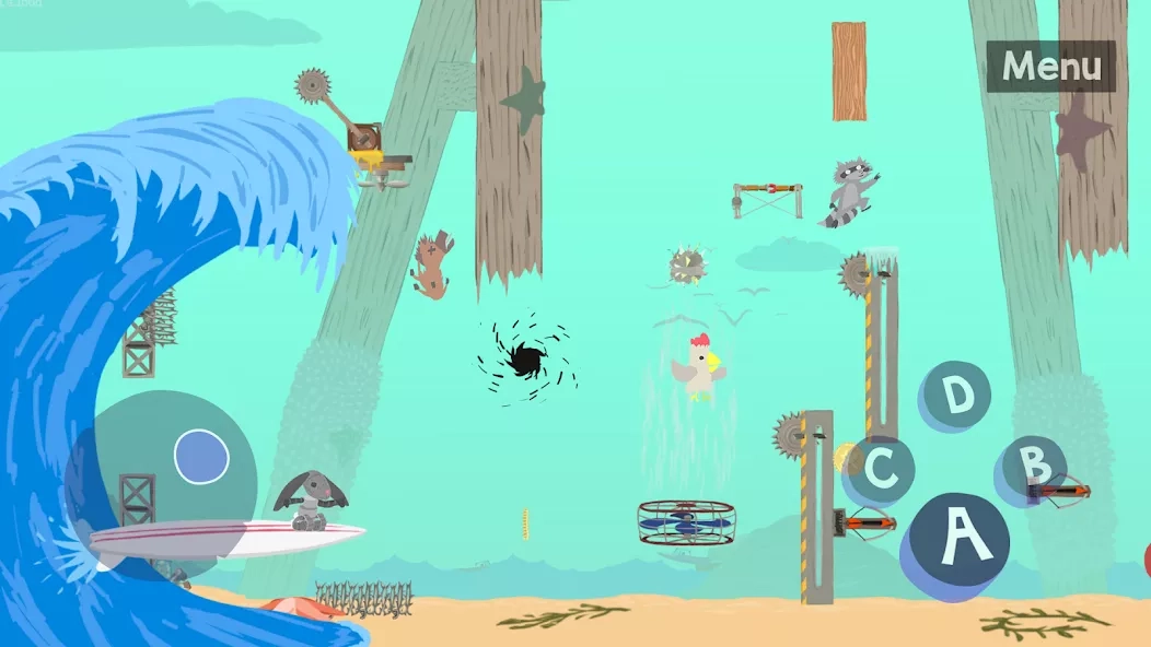 Скриншот Ultimate Chicken Horse