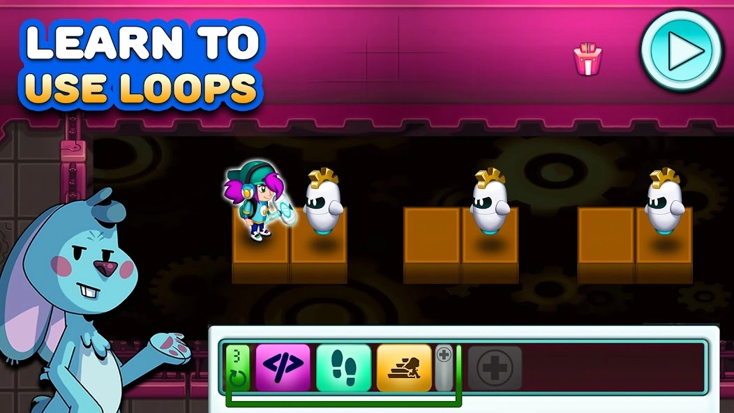 Скриншот Glitch Hero: Coding Games Kids