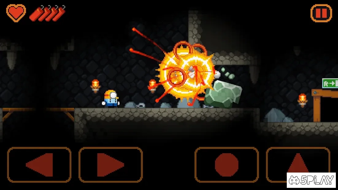 Скриншот Mineblast!! - Mine Adventure Game