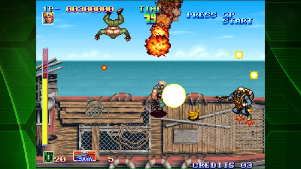 Скриншот SHOCK TROOPERS ACA NEOGEO