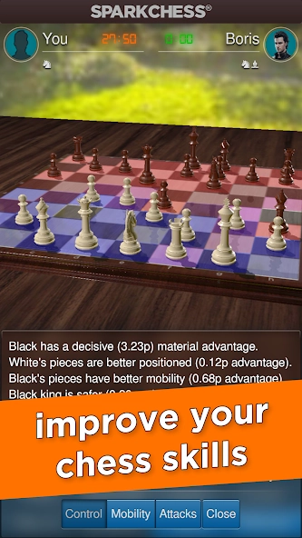 Скриншот SparkChess Pro