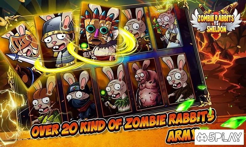 Скриншот Zombie Rabbits vs Sheldon