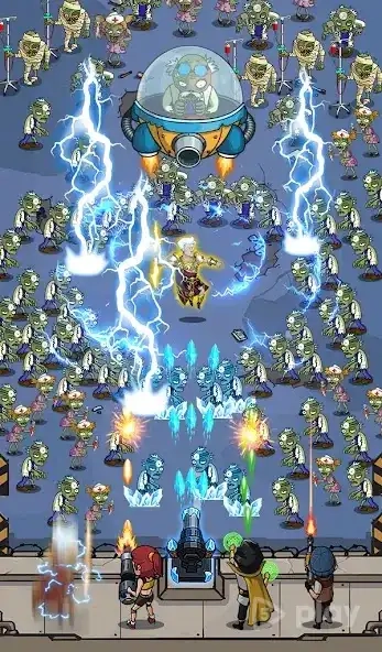 Скриншот Zombie War: Idle Defense Game