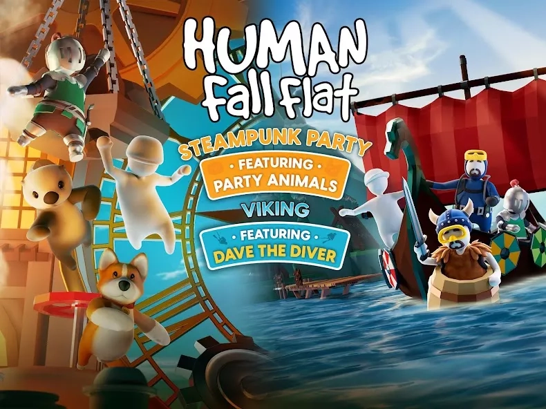 Скриншот Human: Fall Flat
