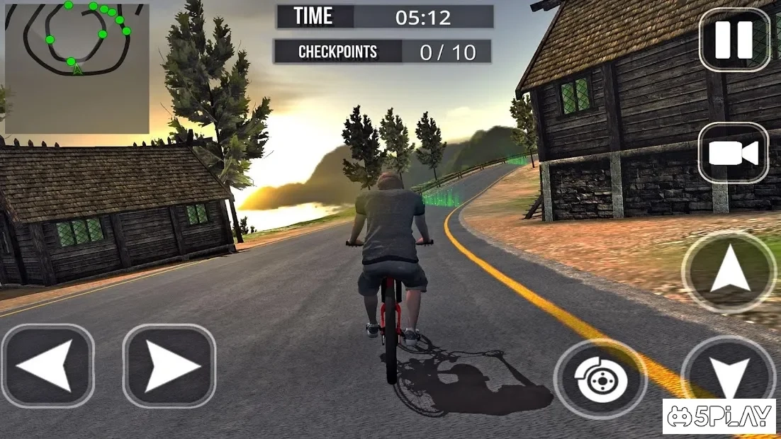 Скриншот Mountain Bike Simulator 3D