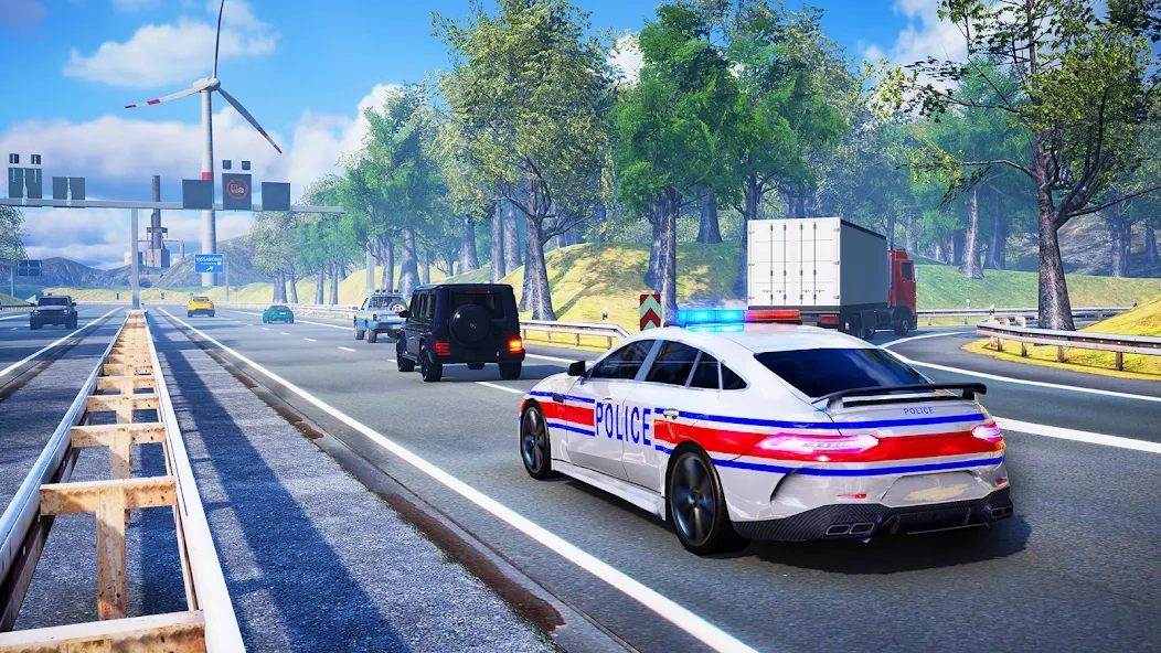 Скриншот Real Police Car Simulator Game