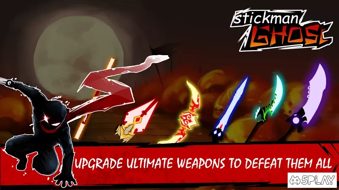 Скриншот Stickman Ghost: Ninja Warrior: Action Game Offline