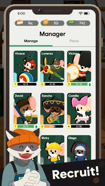Скриншот Tiny Cafe: Cooking Game