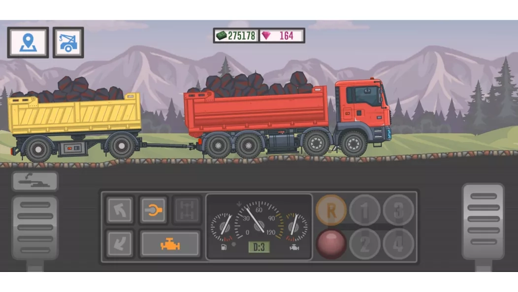 Скриншот Trucker and Trucks