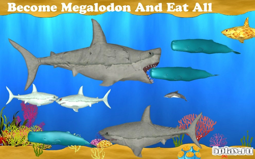 Скриншот Mega Sharks Pro : Shark Games