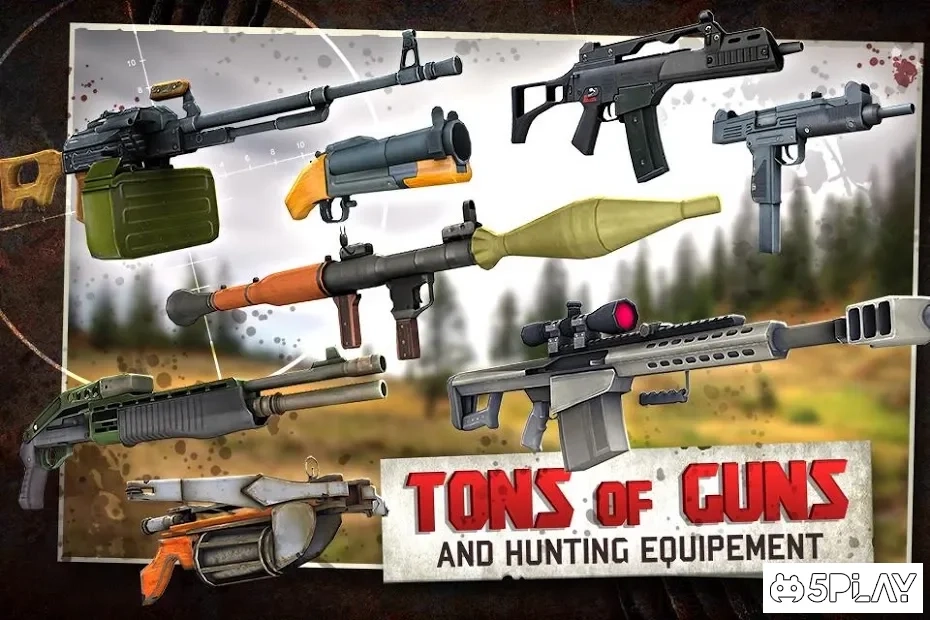 Скриншот Dead Forest Zombie Deer Hunter