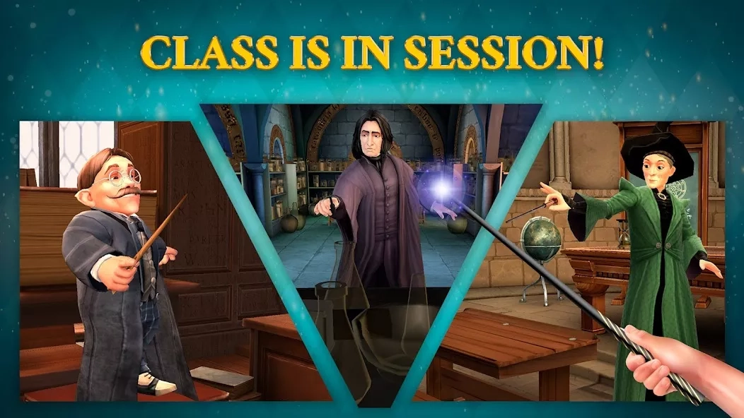 Скриншот Harry Potter: Hogwarts Mystery