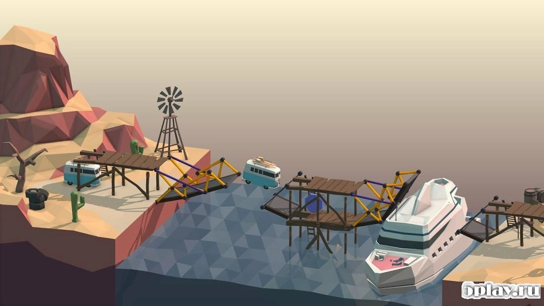 Скриншот Poly Bridge