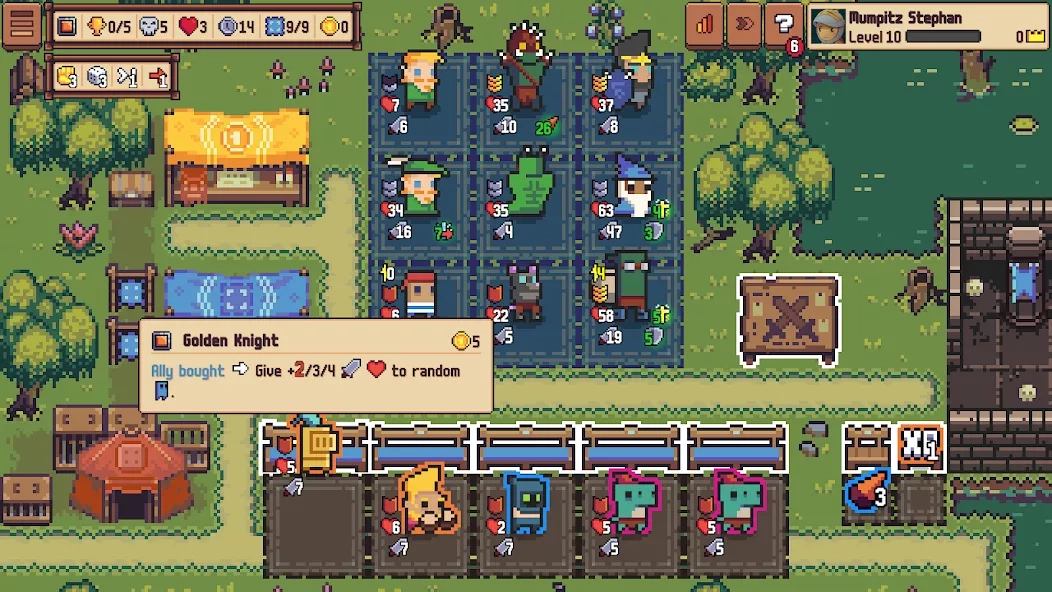 Скриншот Tiny Auto Knights