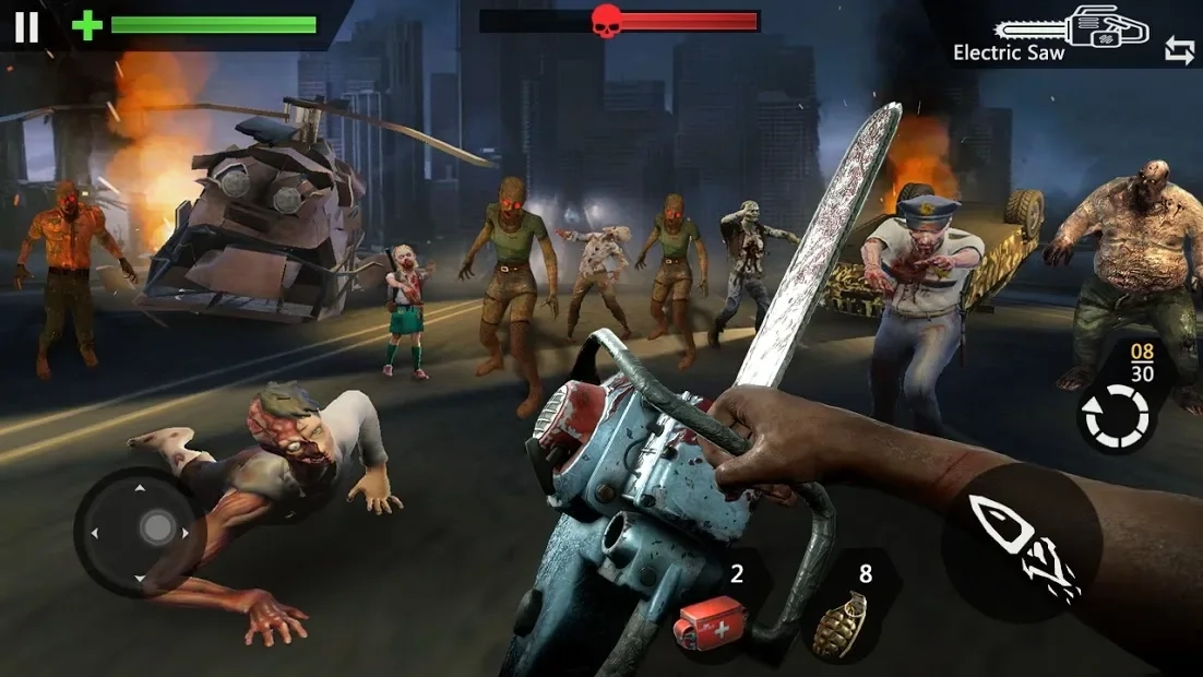 Скриншот Zombie Target - Offline zombie shooting game