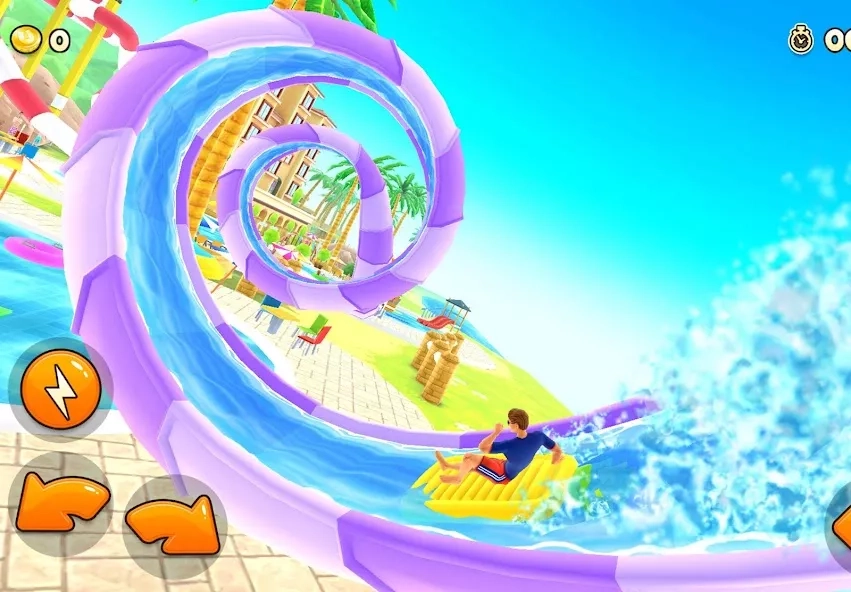 Скриншот Uphill Rush Water Park Racing